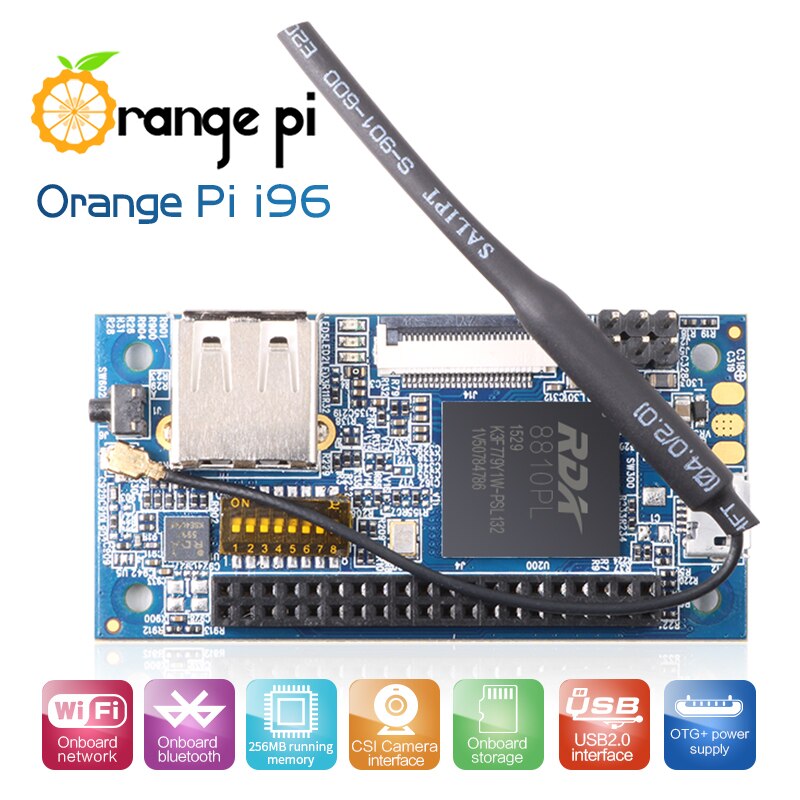 Orange Pi i96 256MB Cortex-A5 32bit WIFI 